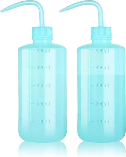 Vista 10 de Melphoe Exprimidor de botellas de lavado de tatuajes, 2 botellas de agua de 5.1 fl oz para riego de suculentas, herramientas de riego de enjuague