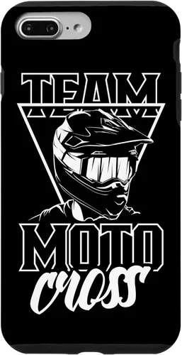Vista 12 de Funda para iPhone 16 Team Motocross Lover Riding Rider