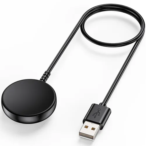 Vista 15 de Cargador de reloj Samsung Galaxy de 1 pie compatible con Watch 8/8 Classic/Ultra/7/6/6 Classic/5/5 Pro/4/4 Classic/3/Active/FE USB A carga magnética