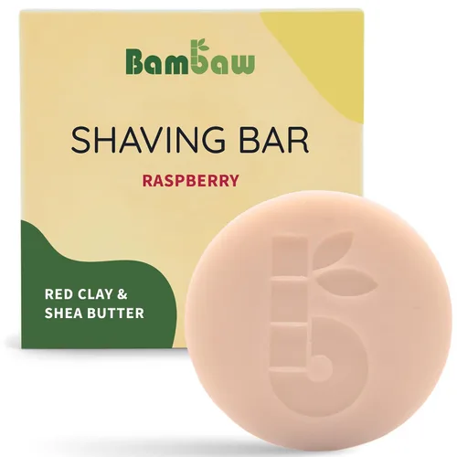 Vista 9 de Bambaw Jabón de afeitar para mujer 2.8 onzas Jabón de afeitar de aceite de albaricoque y vitamina E Barra de afeitar para todo