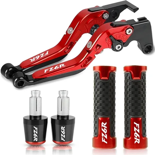 Vista 9 de Palancas de embrague de freno de motocicleta para manillar Yamaha FZ6R FZ 6R FZ-6R 2009 2010 2011 2012 2013 2014 2015 2016 2017 (Color : 1)