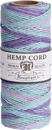 Vista 14 de Hemptique 5070812 Bobina de cordón de cáñamo, 10 libras, azul