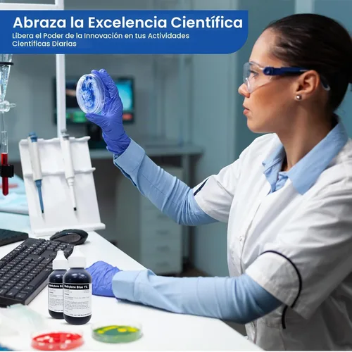 Vista 3 de Solución acuosa de colorante azul de metileno al 1%, 1 fl oz (1.0 fl oz)