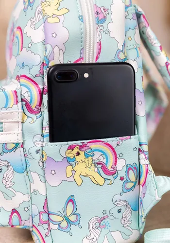 Vista 7 de Fun Costumes Mochila de arcoíris y mariposas My Little Pony Standard