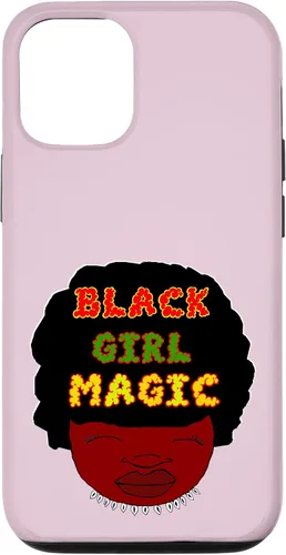 Vista 27 de Funda mágica para iPhone 12 mini niña negra