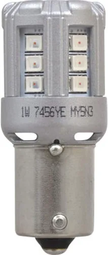 Vista 5 de Bombilla de LED ámbar 1156 (2 unidades), 1156, Ambar