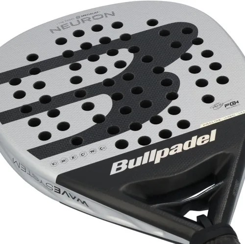 Vista 6 de BULLPADEL Pala de pádel NEURON 2025 Pala Padel profesional de forma híbrida XtendCarbon 3K y MultiEva Core Estabilidad del corazón