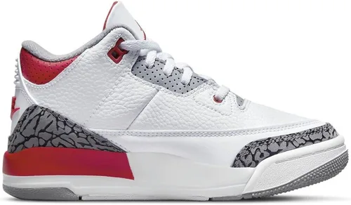 Vista 2 de Jordan 3 Retro Fire Red BlancoRojo Fuego-Negro (DM0966 160)