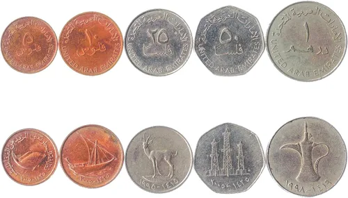 Vista 12 de Juego de 3 monedas de Turquía. 1, 5, 10 liras. 1981-1983