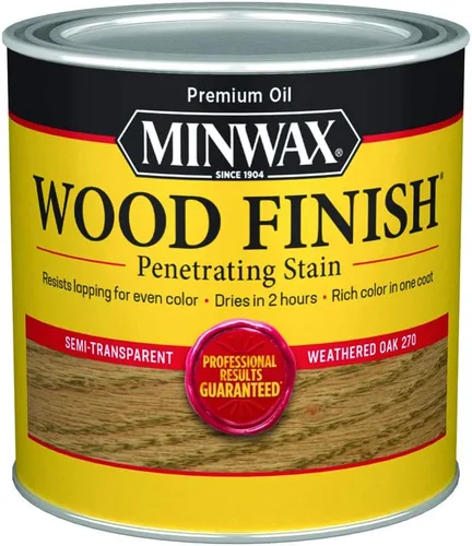 Vista 87 de Minwax 700494444 Acabado de madera, Miel, 1 cuarto de galón
