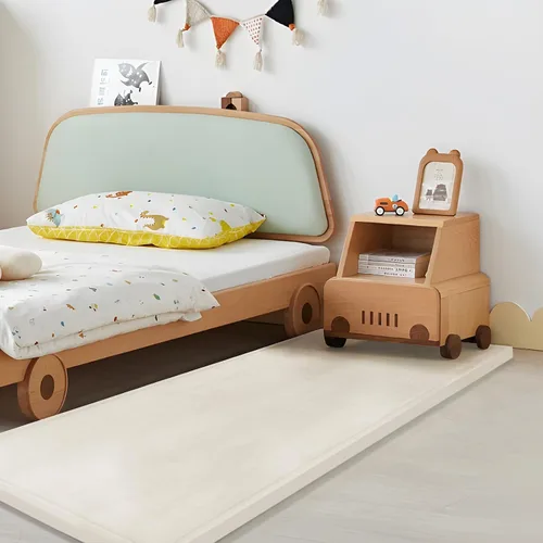 Vista 62 de Huloo Sleep - Tapete de juego para la habitación de bebés y niños pequeños, anticaídas, de espuma elástica de 1.3" de grosor, 28" x 72", terciopelo