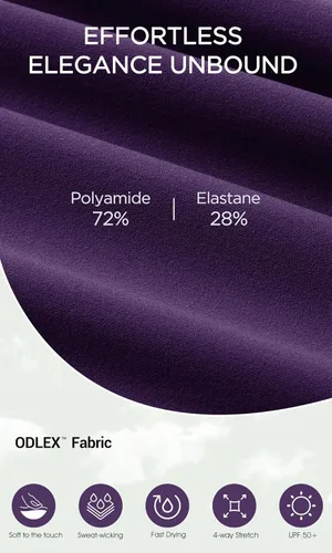 Vista 5 de ODODOS - Leggings de yoga con cintura alta y bolsillos para mujer, pantalones de yoga deportivos con control de abdomen, no se transparentan