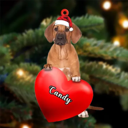 Vista 139 de Adornos de Navidad personalizados para perros, nombre personalizado, adorno de Malamute de Alaska, adornos acrílicos, regalos de Navidad, amantes