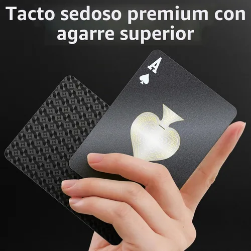Vista 6 de BIERDORF Cartas de juego impermeables - Duraderas cartas de plástico geniales - Cartas de póquer profesionales de índice estándar - Juegos temáticos