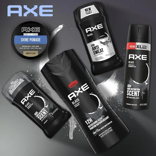 Vista 6 de Axe Pomada de aspecto suave - Brillo sofisticado, producto para el cabello fácil de peinar, 2.64 onzas