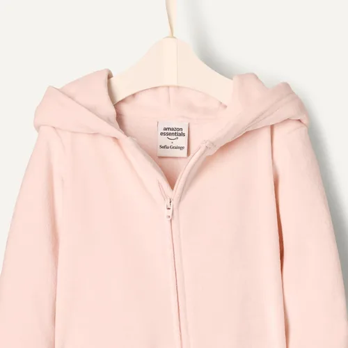 Vista 4 de Tienda Essentials x Sofia Grainge Unisex Babies' Velour Hooded Coverall
