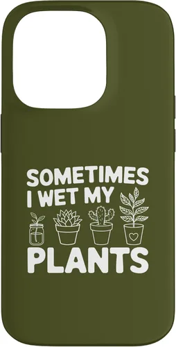 Vista 17 de iPhone 16 Funny Gardening Women Plant Parent Gift Wet My Plants Men Case