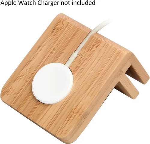 Vista 3 de MobileVision organizadores y estantes de bamboo, Apple reloj solo adaptador