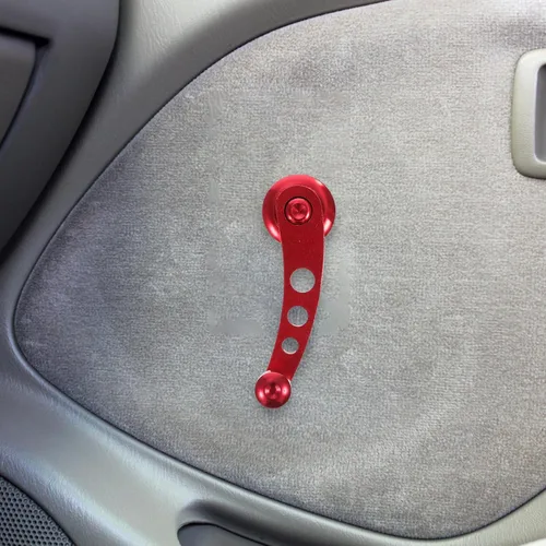 Vista 8 de VICASKY Manija de manivela de ventana, bobinadora de aluminio universal para coche, carro, puerta, ventana, manivela, kit de bobinadora manual
