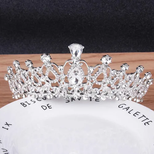 Vista 7 de COCIDE Tiara y corona para mujer con diamantes de imitación, para fiesta de cumpleaños, tiaras de princesa para niñas, accesorios para el cabello