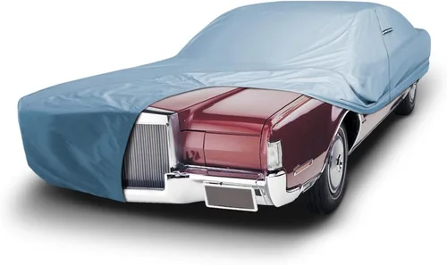 Vista 34 de iCarCover Funda de automóvil a medida para Lincoln Capri (1952-1957), impermeable, para todo tipo de clima, lluvia, nieve, protección solar UV Rayas