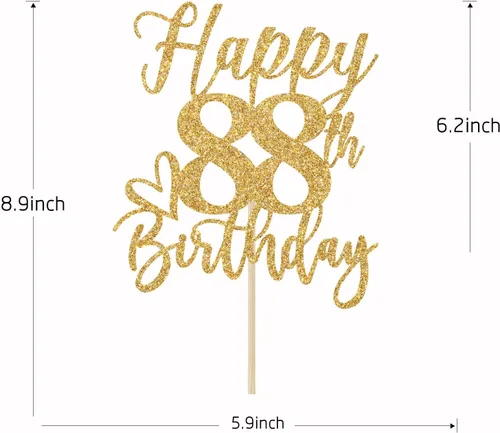 Vista 133 de Decoración para pastel de cumpleaños número 10, decoraciones de cumpleaños número 10, doble dígito, Hello 10, suministros para fiesta de cumpleaños