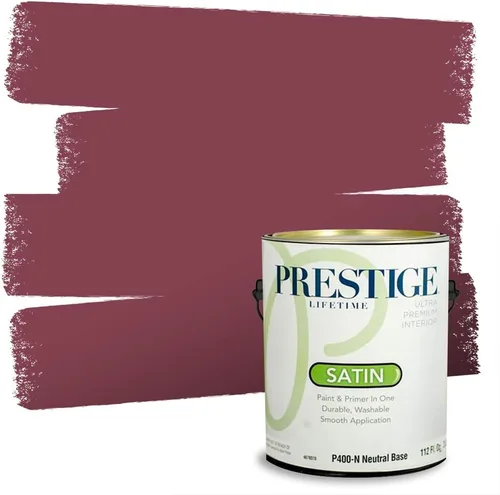 Vista 35 de Prestige Paints - Pintura exterior e imprimación en uno, 1 galón, plano, E500-P-A011GP