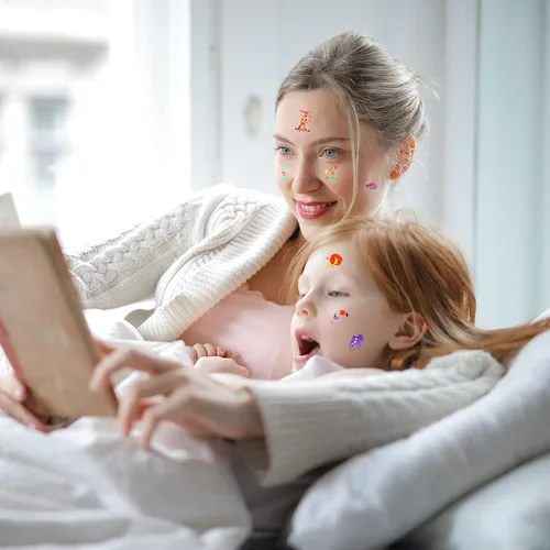 Vista 7 de Tatuajes temporales impermeables para niños – 350 piezas Animales, insectos y animales marinos Hojas de tatuaje temporales para niños Recuerdo