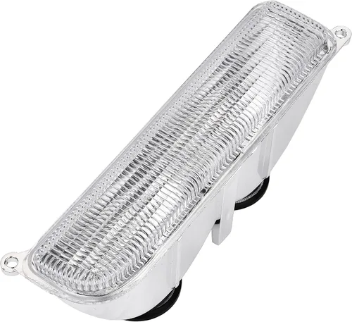 Vista 5 de Juego de luces de señal para Jeep 97-01 XJ - Juego de luces de señal de giro para parachoques de cristal blanco + luces de marca lateral