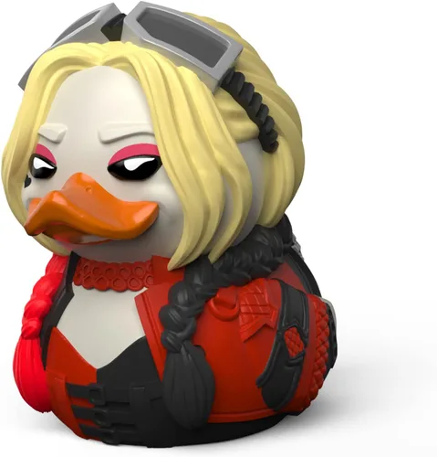 Vista 7 de TUBBZ Figura coleccionable de pato The Suicide Squad Bloodsport, mercancía oficial de Batman, regalo único de vinilo de edición limitada