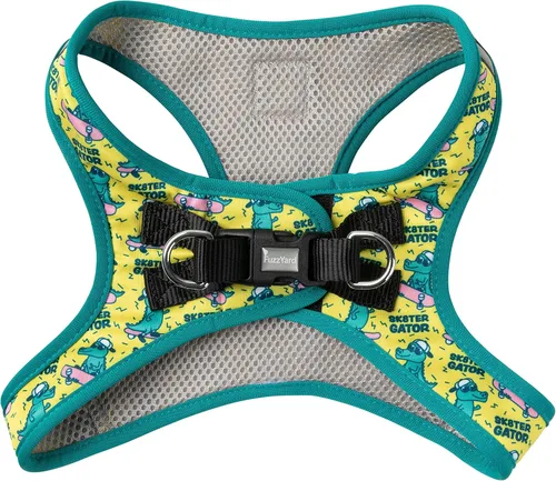 Vista 2 de FuzzYard Sk8ter Gator Rad - Arnés para perros (extra pequeño)