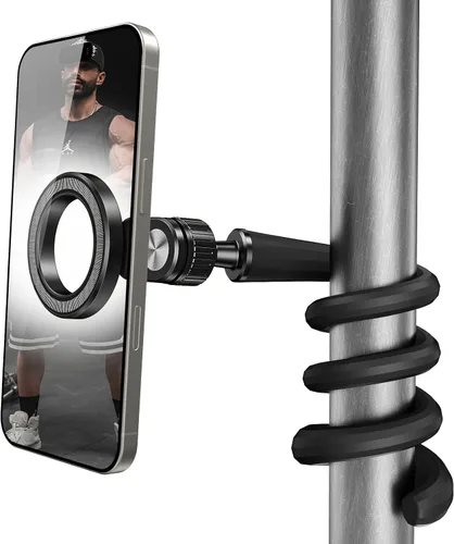 Vista 9 de ICARMOUNT Soporte flexible para teléfono de gimnasio para bicicleta de giro