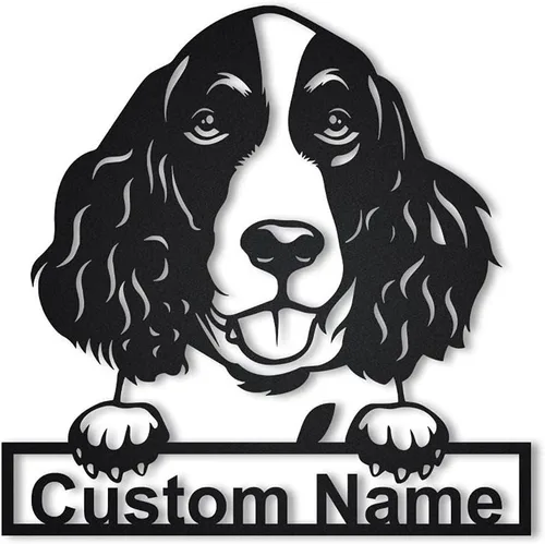 Vista 82 de zouwii Letrero de metal personalizado para perro Airedale Terrier Letrero de metal personalizado Airedale Terrier Airedale Terrier divertido