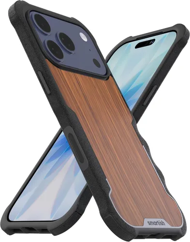 Vista 61 de Smartish® funda protectora magnética para iPhone 14 - Funda Gripzilla compatible con MagSafe [Resistente + Dura] Funda blindada de agarre pesado