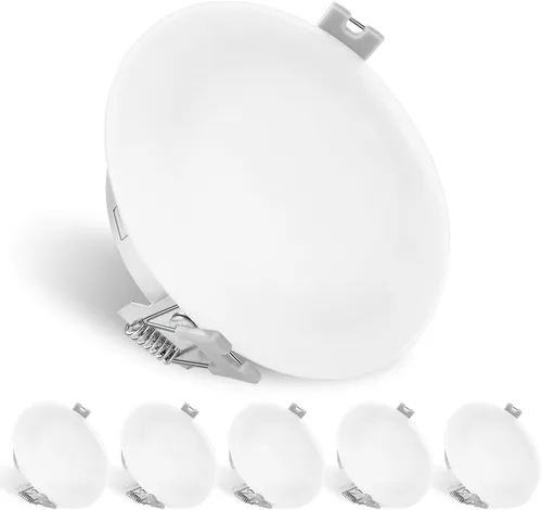 Vista 10 de Luz LED de techo empotrable para autocaravana de 4.5 pulgadas DC12 V, luz interior de gabinete, luces LED para automóviles, autocaravana, caravana