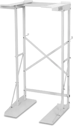 Vista 2 de Soporte apilable para lavadora y secadora BLACK+DECKER con secador portátil de ropa eléctrico de 850W con diseño de panda