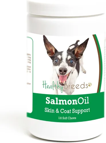 Vista 53 de Healthy Breeds Affenpinscher - Masticables suaves de aceite de salmón, 90