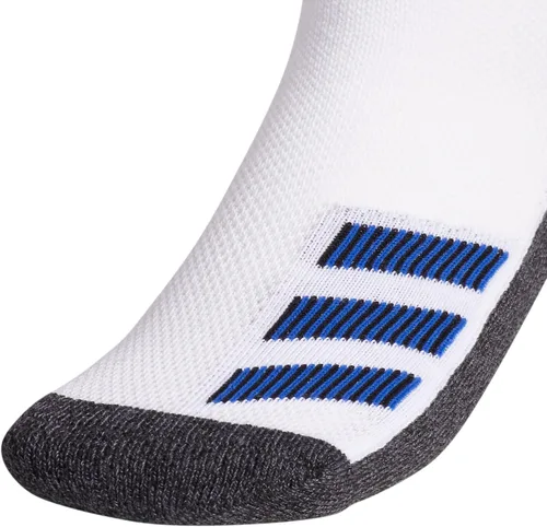 Vista 4 de adidas unisex-child Kids-boysGirls Cushioned Angle Stripe Low Cut Socks 6-pair