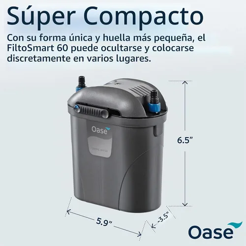 Vista 4 de OASE Indoor Aquatics Filtosmart 60, 1 unidad (paquete de 1)