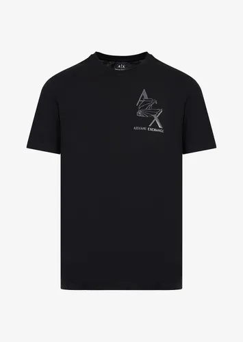 Vista 3 de Armani Exchange Camiseta Slim Fit Ax Eagle para hombre