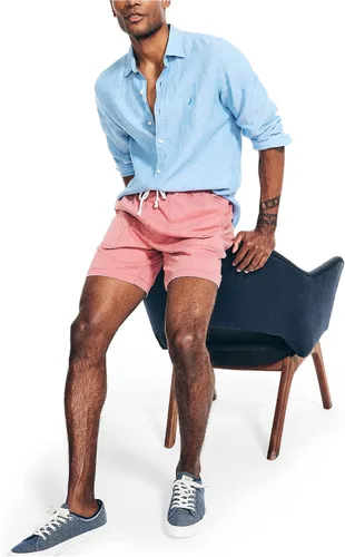 Vista 4 de Nautica Pantalón corto para hombre de 7 pulgadas