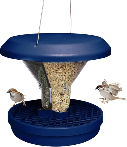 Vista 15 de SWISSINNO Anillo Bloqueador de Aves Grandes, Transparente, Previene que las Palomas, Cuervos y Otras Aves Grandes No Deseadas Asusten a las Aves Más