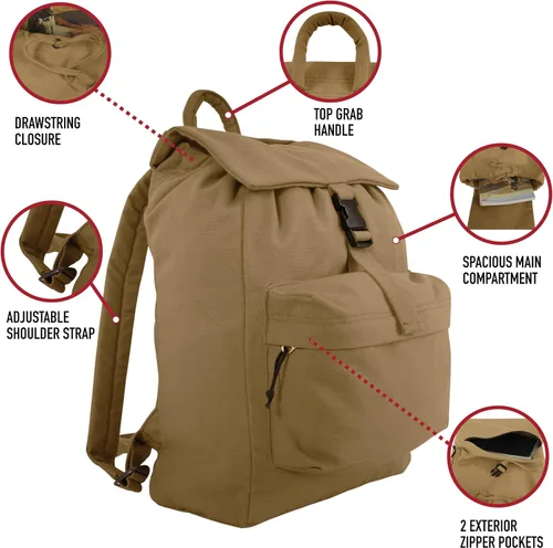 Vista 2 de Rothco Mochila de lona