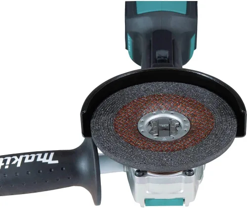 Vista 4 de Makita XAG26Z 18V LXT® Amoladora Angular Inalámbrica Sin Escobillas de 4-1/2” / 5" con Interruptor de Palanca X-LOCK LXT® de Iones de Litio