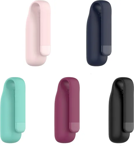 Vista 3 de FitTurn Clip para Fitbit Luxe Funda de repuesto de silicona suave Accesorios para estuche de clip Luxe (5 unidades)