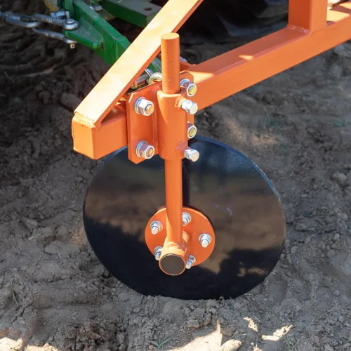 Vista 8 de Titan Attachments - Cama de disco ajustable de 3 puntos de 48 pulgadas para tractores Cat 1, compatible con enganche rápido, cultivador de jardín