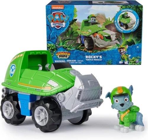 Vista 10 de Paw Patrol Jungle Pups, vehículo Chase Tiger, camión de juguete con figura de acción coleccionable, juguetes para niños y niñas a partir de 3 años
