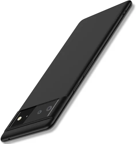 Vista 40 de X-level - Funda para Google Pixel 6a, ajuste delgado, color negro