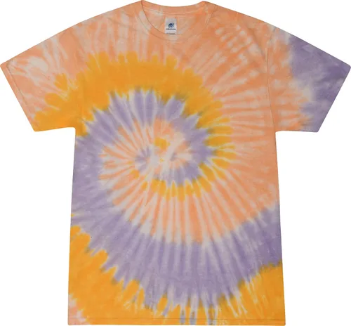Vista 50 de Colortone Camisetas Tie Dye para Hombre y Mujer - Camisetas de manga corta unisex Tie-Dye para adultos Acadia