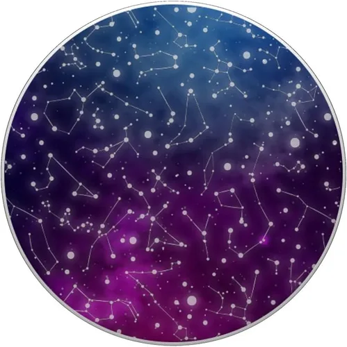 Vista 3 de Planets Universe Celestial Galaxy Star Constellation Space PopSockets PopGrip: agarre intercambiable para teléfonos y tabletas